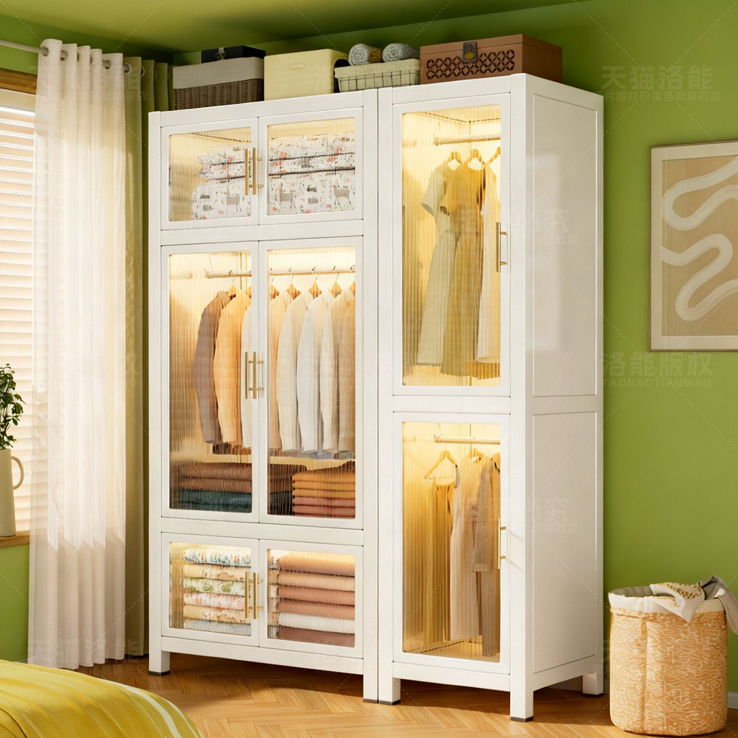小红书爆款送货上门！加厚衣柜