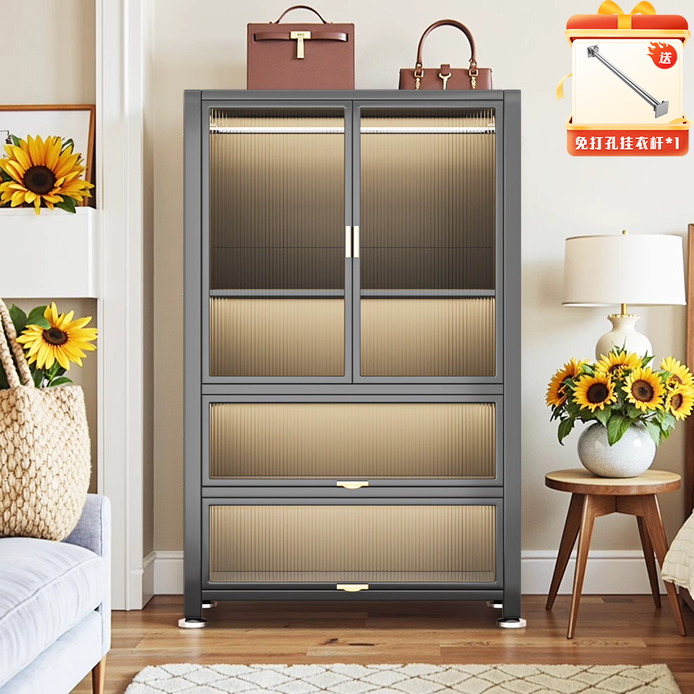 【2025爆款衣柜】钢制组装衣柜