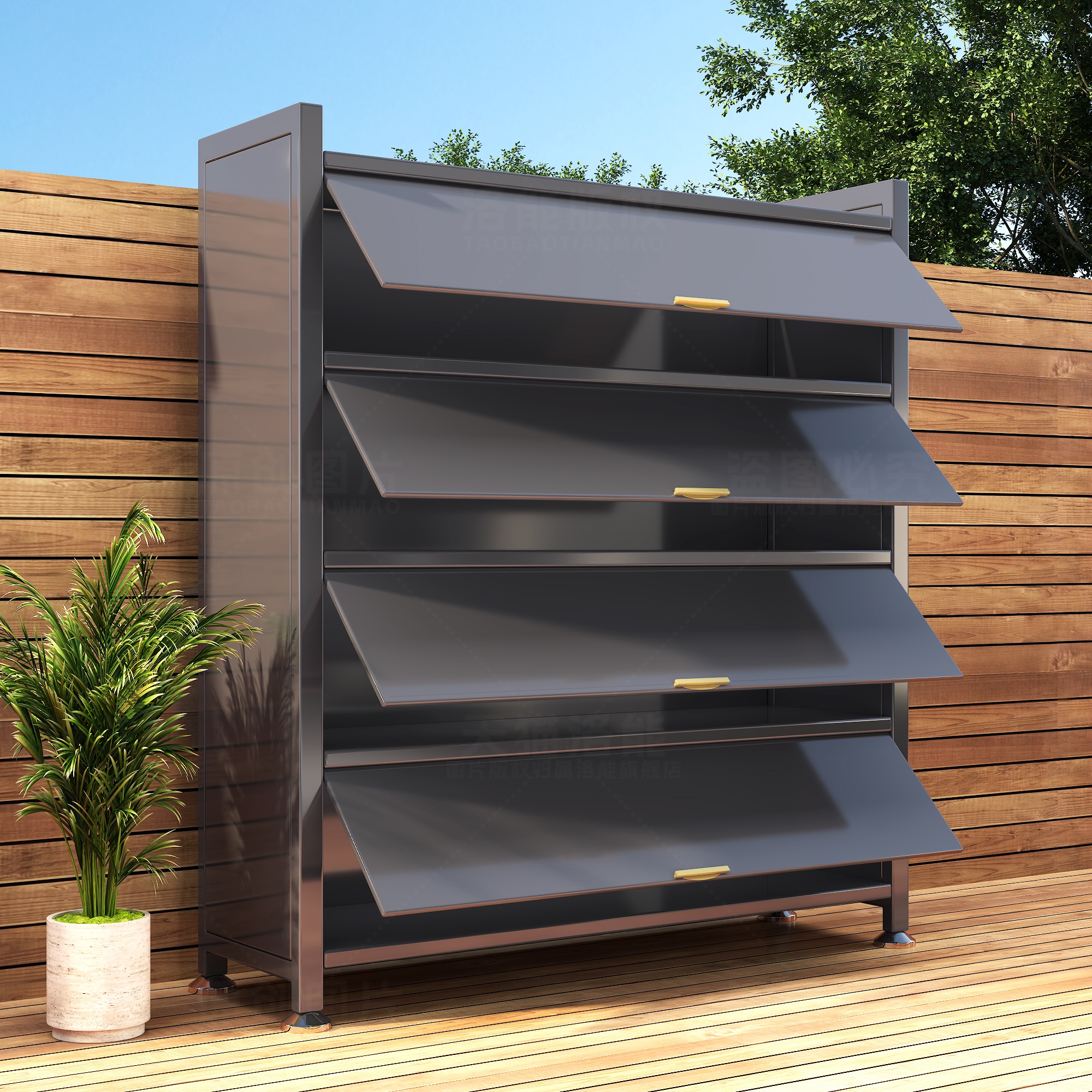 2025新款！特厚防潮防尘！收纳柜