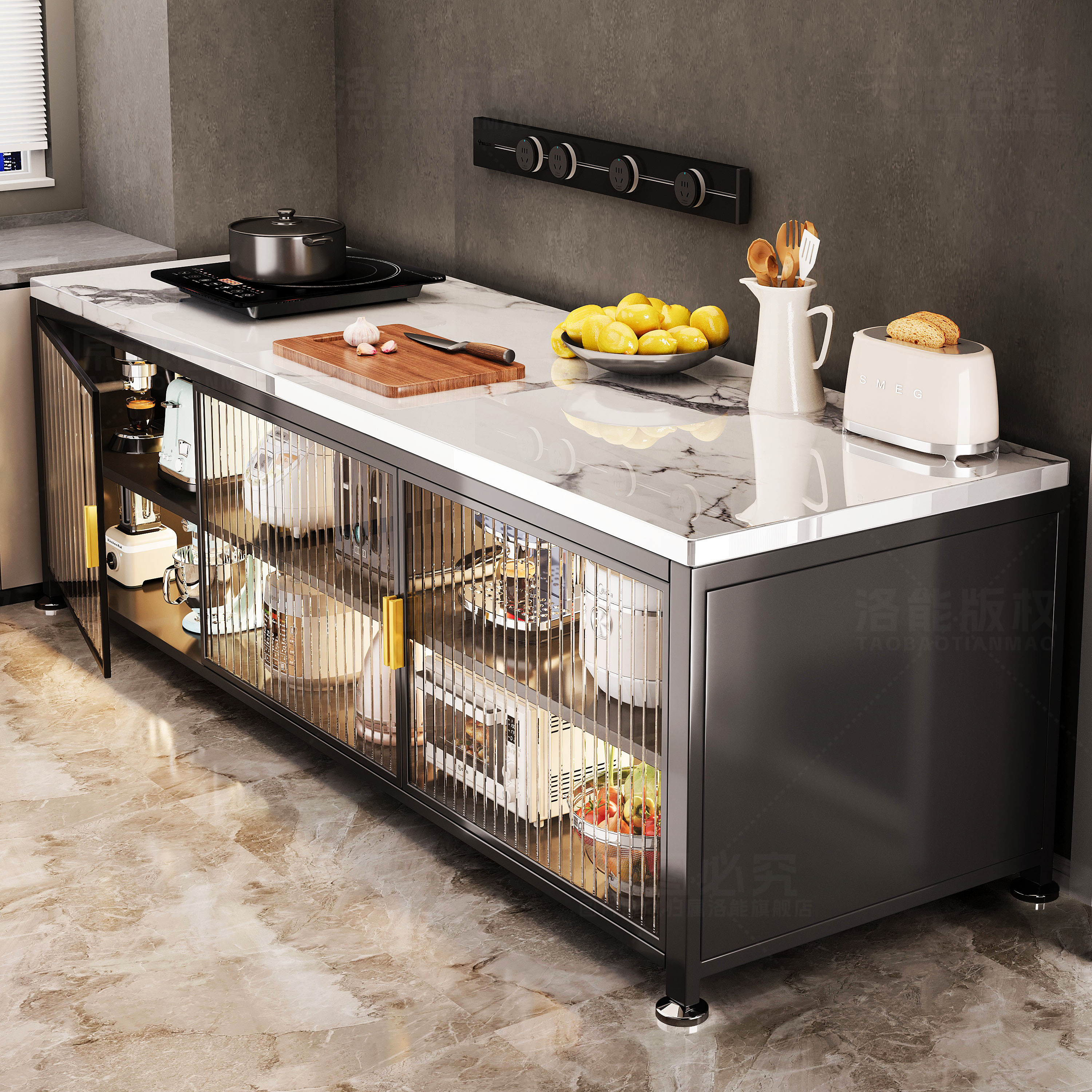 特厚超强承重！送货上门！橱柜！