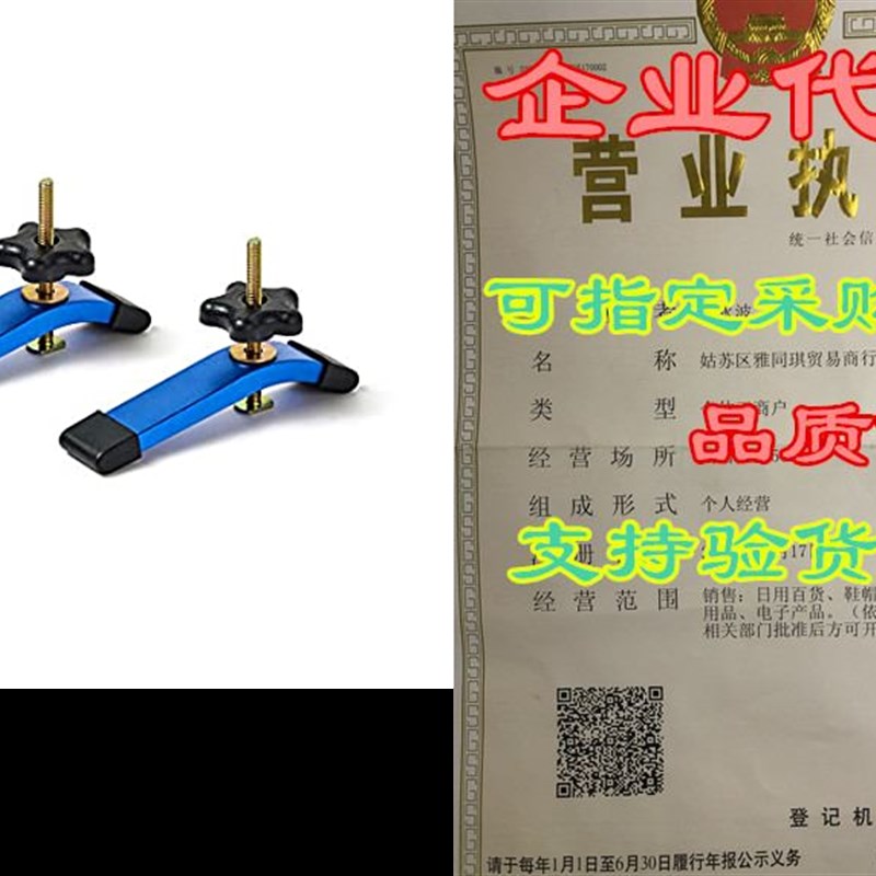 T-track Hold Down Clamps,6-3/8L x 1-1/4Width-Woodworkin
