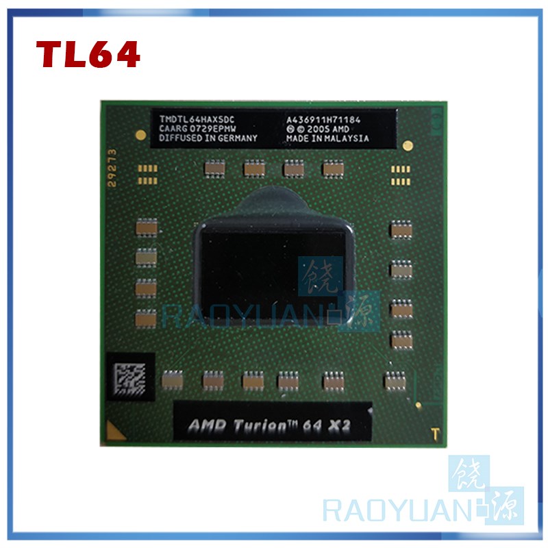 Turion 64 X2 Mobile  TL-64 - TMDTL64HAX5DM  TMDTL64HAX5DC 2
