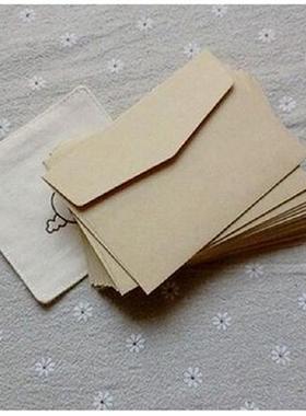 New 50pcspack Retro Hemp Texture Western Envelopes for