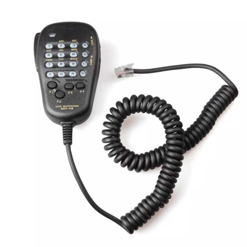 洲FT-18d07/R802M/1907/对8001/7900车载电台7讲机手咪/柄话筒