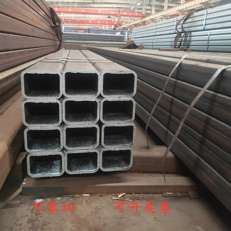 无缝方管Q345b方钢矩形管厚壁方通30方40方50 60方70 80方100零切