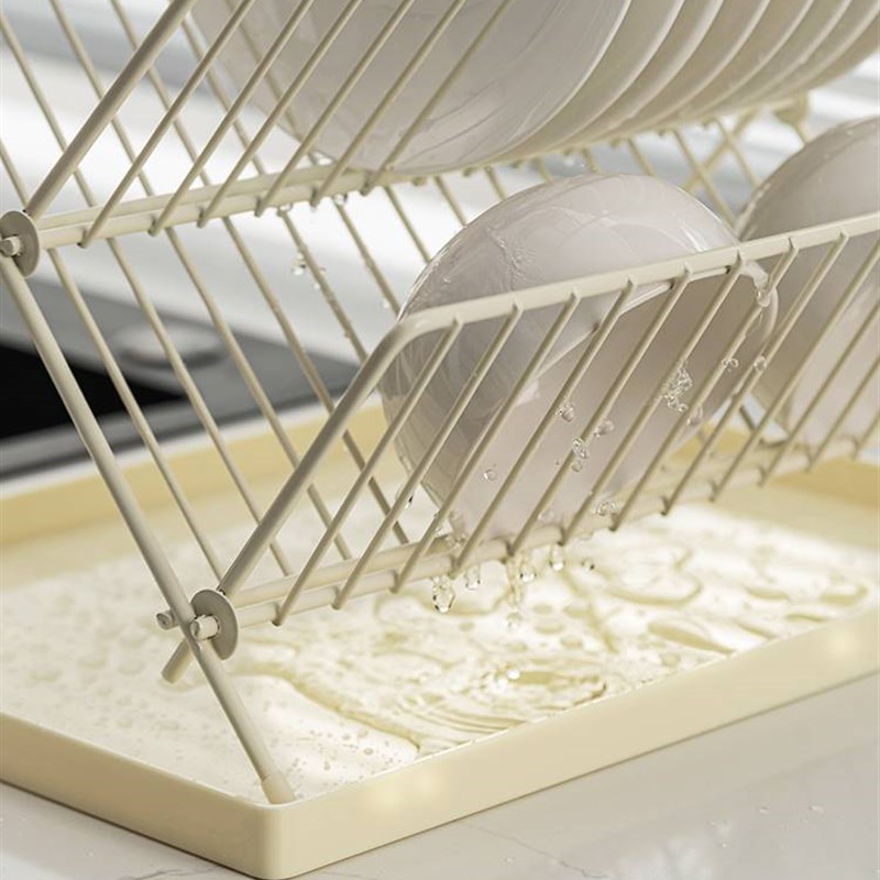 碗碟收纳架沥水碗架碗碟置物架厨房水槽桌面台面沥水架小型放碗架