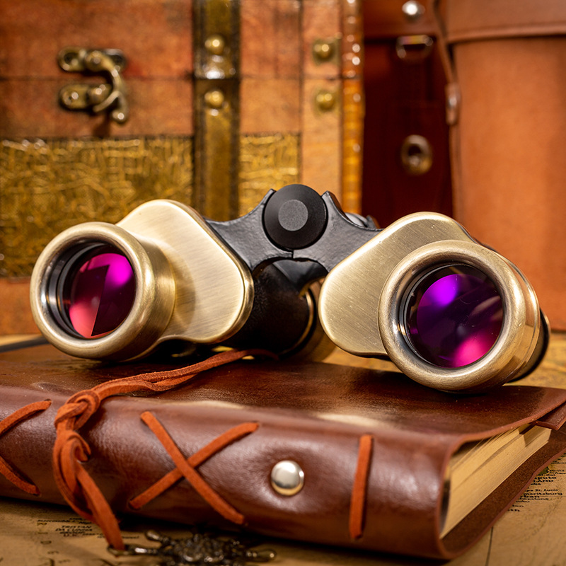 苏式8X30高清高倍户外望远镜野营测距微光夜视