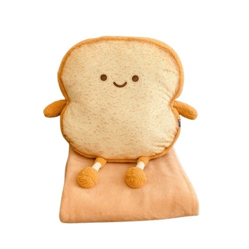 可收纳午睡毯盖毯抱枕二合一办公室午睡小被子毛毯折叠便捷多功能