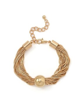 Punk Multilayer Chain Stack Wearing Necklace Temperament Geo