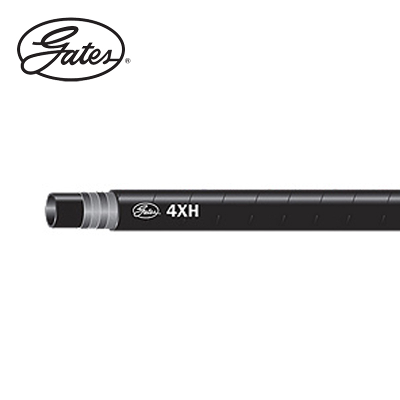 盖茨Gates胶管高压油管挖土机4层钢丝缠绕 SAE100R1 4XH20到24