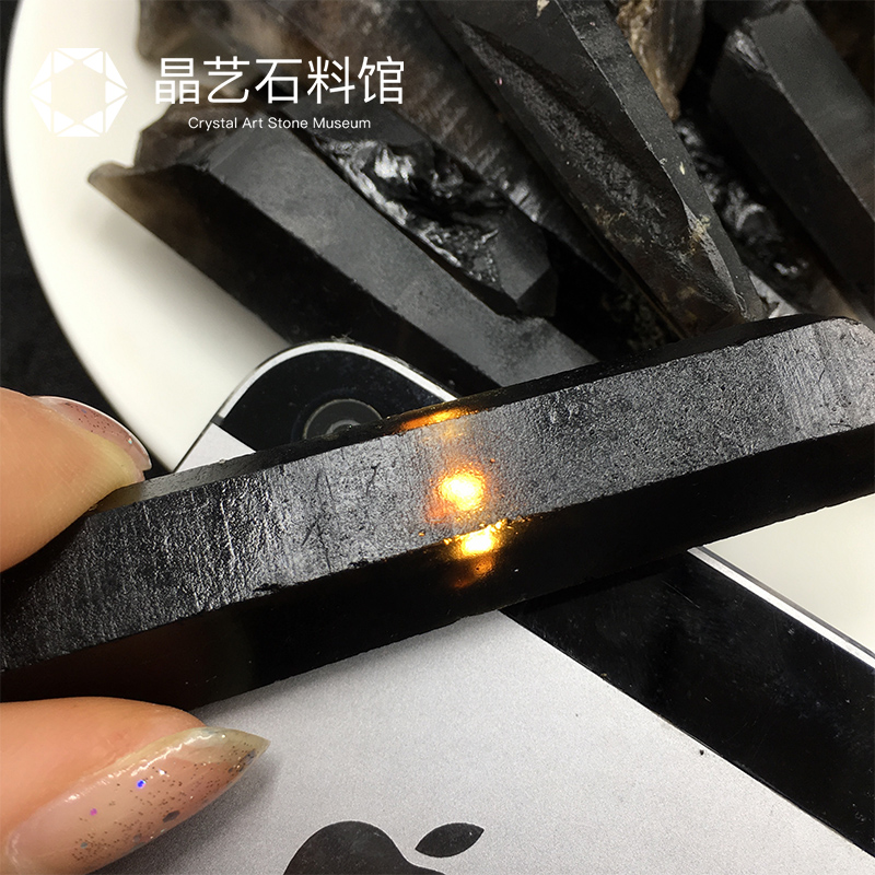 天然黑水晶原石骨干单晶体4-6厘米墨晶原石柱无打磨原石水晶柱状