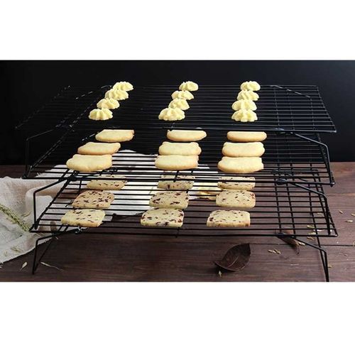Stainless Steel Nonstick Cooling Rack Flytt Stackable 3-Tier