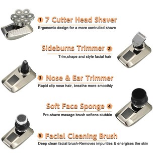Multifunctional blade Razor Digital Display Electric Shaver