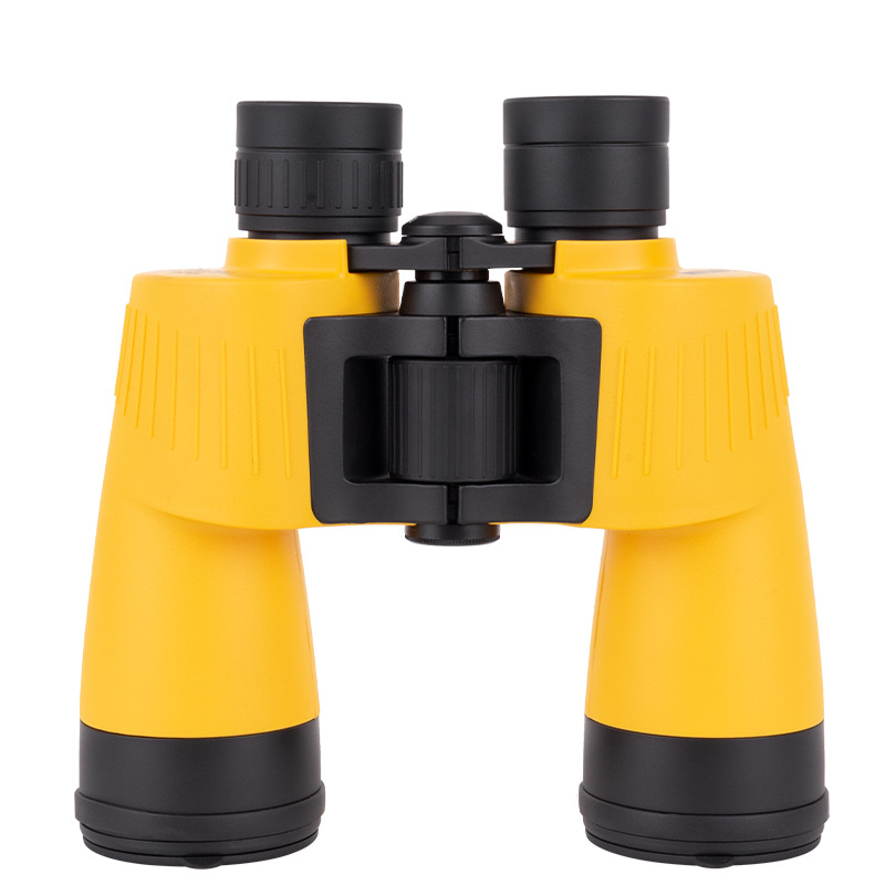 LUXUN 10X50 高倍高清微光夜视双筒大目镜BAK4棱镜激光测距望远镜