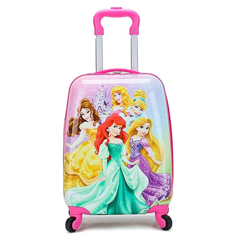 。儿童拉杆箱男18寸儿童行李箱女卡通行李箱男静音万向轮儿童密码