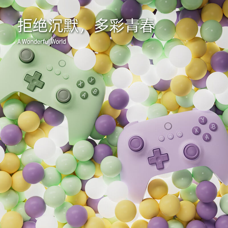 八位堂8BitDo猎户座青春版游戏手柄无线支持PC电脑Steam安卓平台