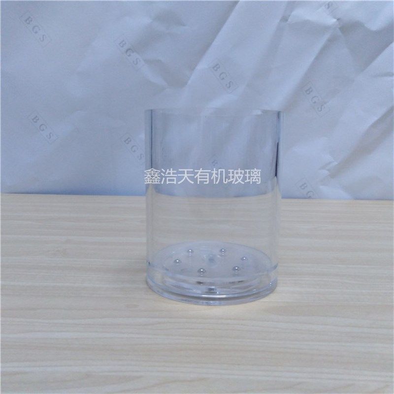 厂促亚克力包装盒圆筒盒圆管有机玻璃展示盒储物架产品展示架水品