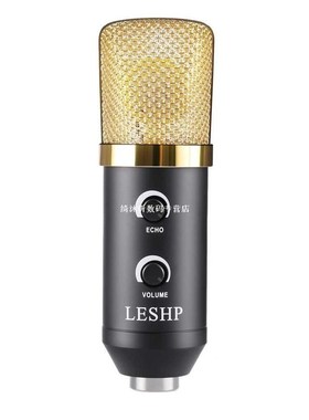 LESHP Black Volume Reverberation Condenser Network K Song De