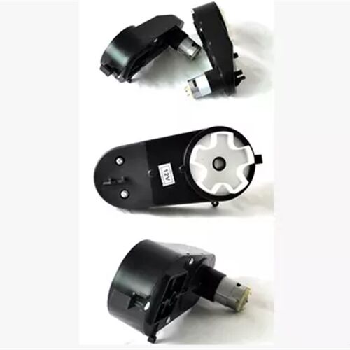 极速380/390儿童电动车配件通用电机三轮摩托童车改装6v12v齿轮箱