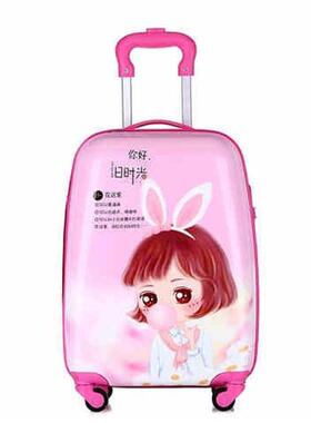 202118寸男孩q子拖儿童宝宝拉杆20密码行李箱学子卡通生女小旅行