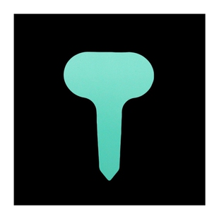 极速50PCS Plant Tags T Type Plant Markers Colorful Waterproo