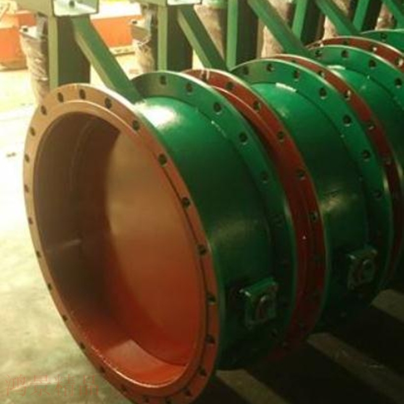 电动通风蝶阀非标法兰大口径管道装置多页调节型电动通风阀