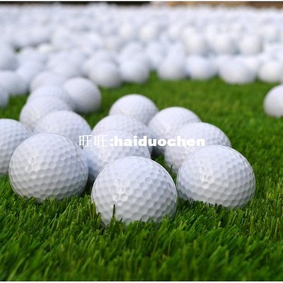 10Pcs/Lot Outdoor Practice Golf Balls Training Aid Double-de