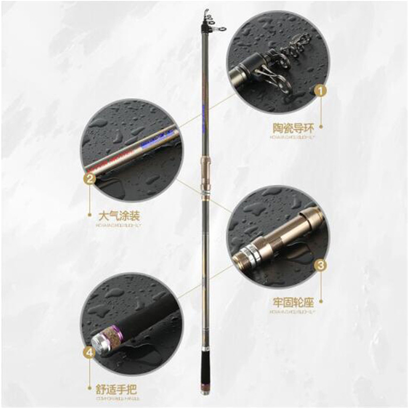 厂销远投竿超硬长节海竿远投竿抛竿远投竿海杆抛竿远投竿裸杆远品