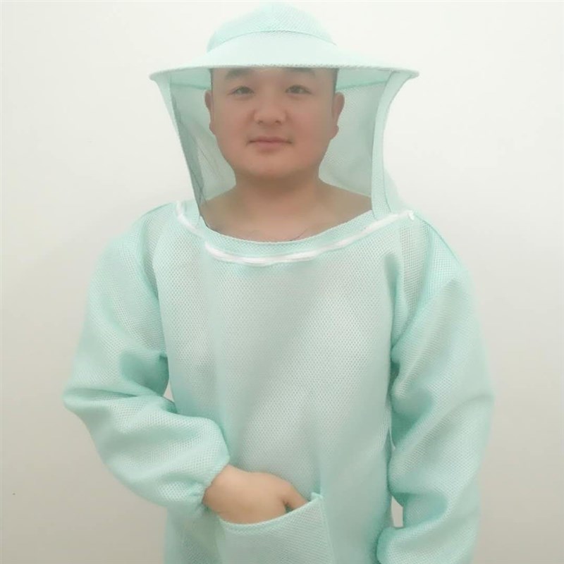 养蜂人帽防蜂服全套手套蜂扫蜜蜂防护衣半身养蜂服防蜂帽养蜜蜂工