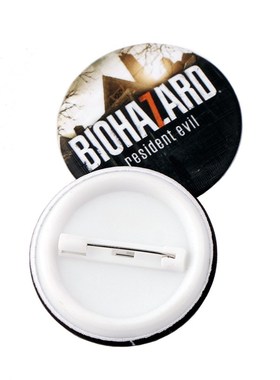 新品 生化危机7 胸章 徽章 BIOHAZARD7 马口铁臂章外贸