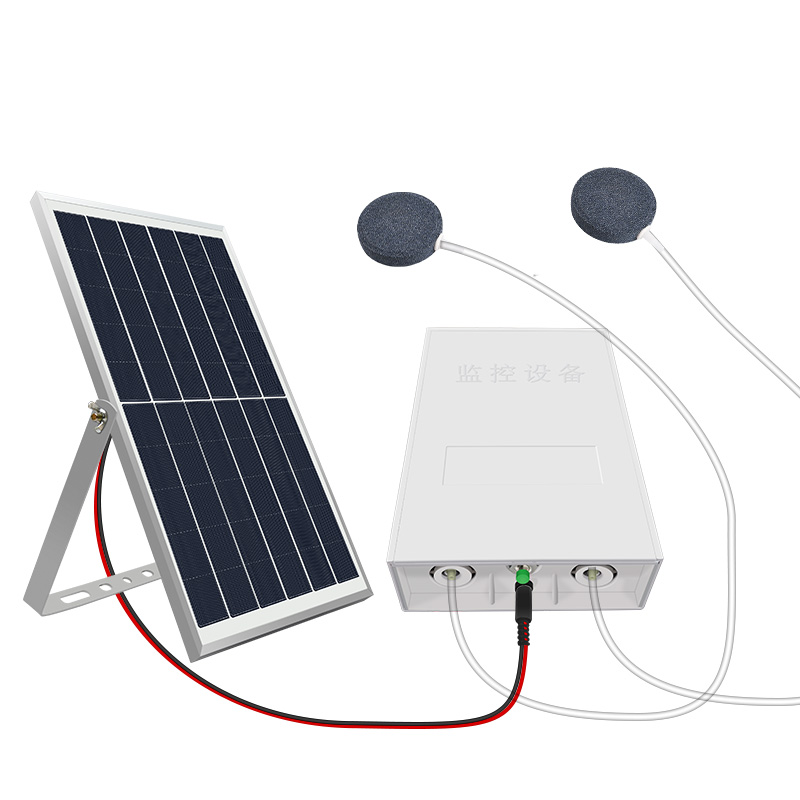 太阳能增氧泵户外养鱼氧气泵鱼塘专用鱼缸打氧机气泵充氧泵加氧泵