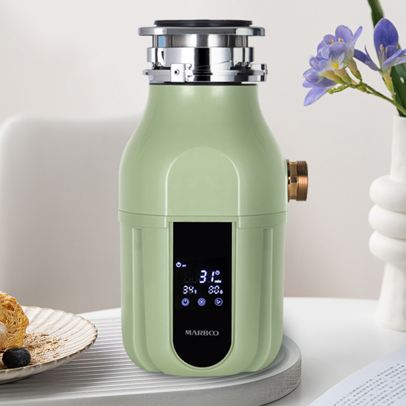 迈锐博厨房食物垃圾处理器水槽厨余粉碎机无线开关自动控水MG1200