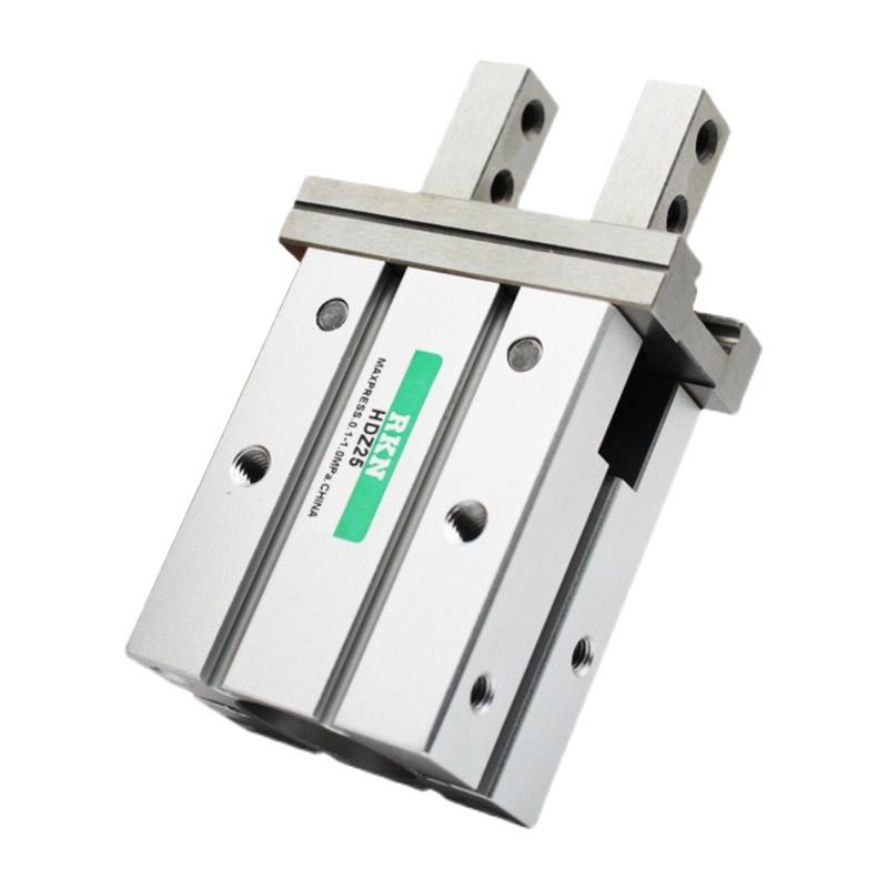 气动夹爪平行手指气缸夹爪HDZ10/20/32/40-D-S-N夹具机械手配件