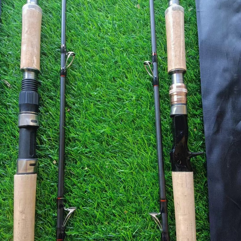 沫豪电龙路亚竿重雷强竿交叉碳带打黑远投超硬锚竿