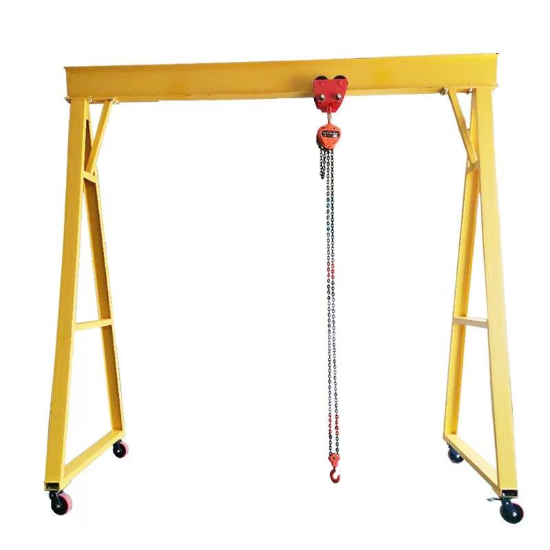 龙门架工地手推移动架电动葫芦起重龙门吊架吊模具装配龙门吊