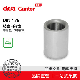 Ganter伊莉莎冈特 DIN 导向衬套钻套带钻套不带轴环 179 Elesa