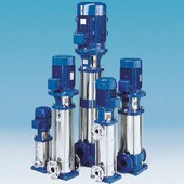 LOWARA立式 多级泵1SV08F055T赛莱默罗瓦拉不锈钢立式 增压泵热水泵