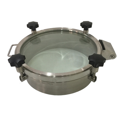 糖化罐人孔 glass manhole 发酵罐上人孔 玻璃盖人孔