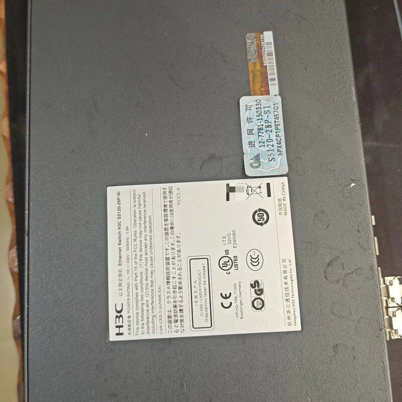 可维修H3C S5120-28P-SI千兆网管式交换机，四个光议价