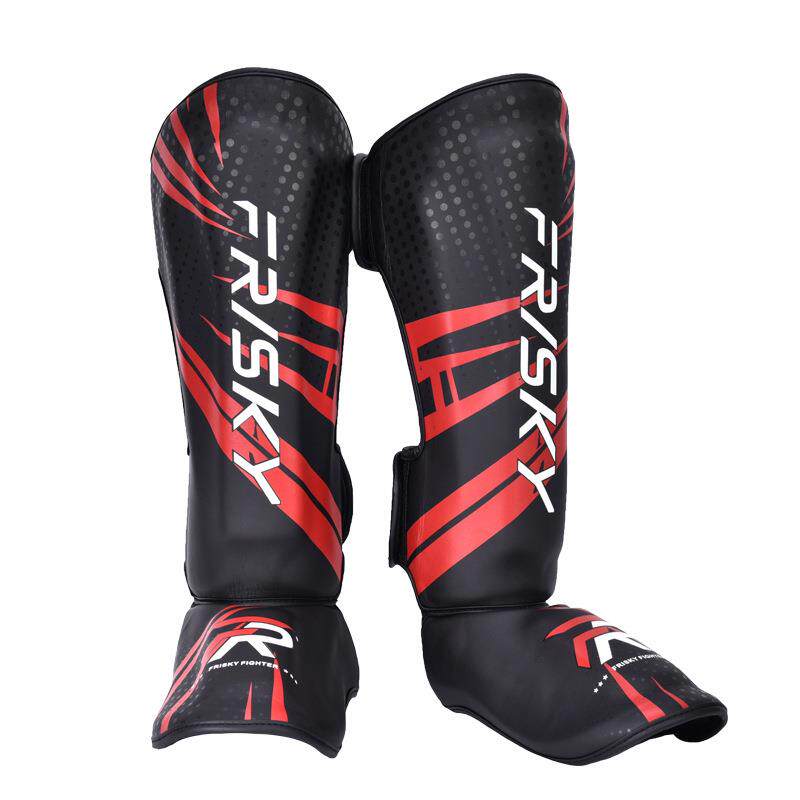 加护厚拳击护成人自由搏击散泰GOU拳打护腿腿板胫护具训练器材