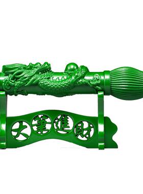 绿业色实木雕LDS01156刻文昌笔件木制乔客厅公司装饰工艺品开新居