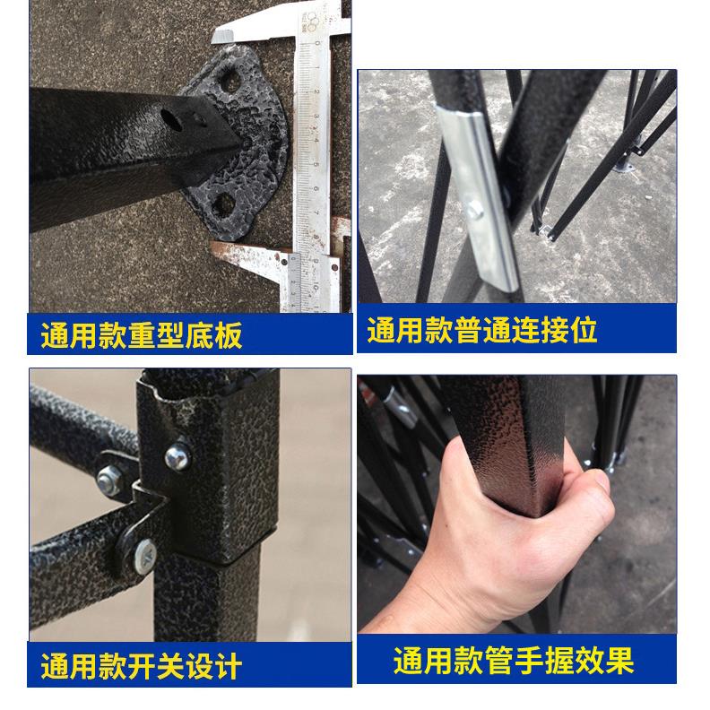 包邮3*4.5米折叠广告帐篷户外雨棚遮阳棚摆地摊伞四角方伞定做log