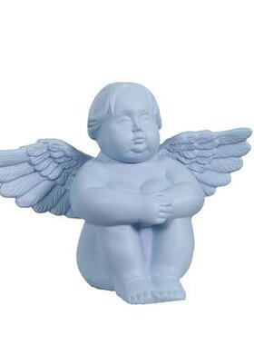 现代简约绿色天使样QYW板房众莫小兰迪蓝茶几软装饰品儿童色房摆