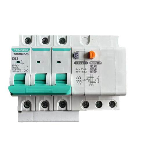 天正TGB1NLE-3P10A16A20A25A32A40A50A63A漏电断路器