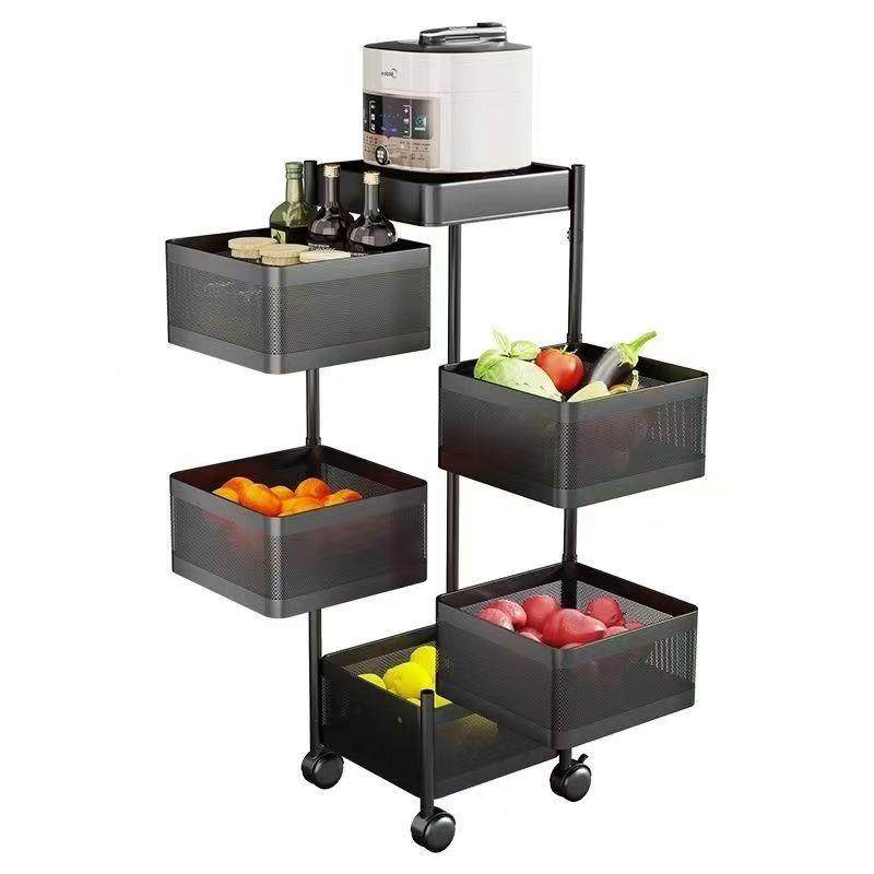 可旋转厨房置物架装落地多层蔬菜果蔬架M-9安家用多功放能水果零,厨房/烹饪用具,抹布架/厨房清洁收纳架,淘宝优惠券,粉丝福利购,淘宝优惠卷