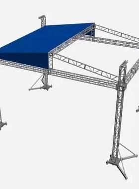 帐篷Trus桁架舞台设备铝合架金插销丝架单排架升降螺篷房便携s式