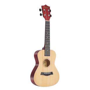 0EMukuelle23夷寸质尤克里里夏威乌克丽丽4弦小吉他木全椴木