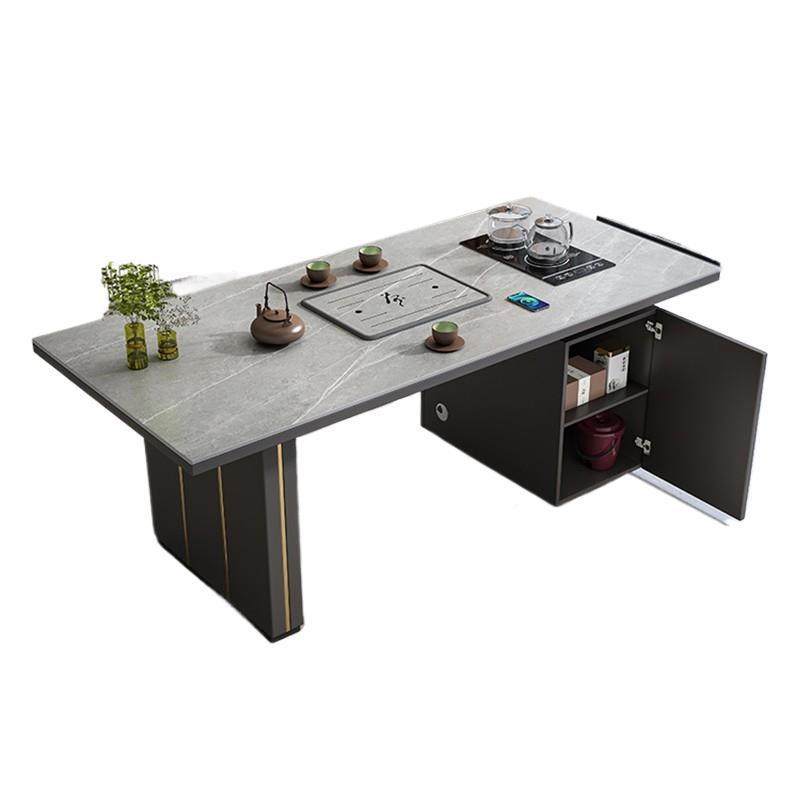 岩多板茶桌组合公现代简约家椅用茶台泡茶桌办室客厅功NUI能岩板,商业/办公家具,茶台/茶桌,淘宝优惠券,粉丝福利购,淘宝优惠卷