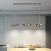 意轻奢玻璃卧室床头灯单头现代式 简设约计师高端吧台餐吊桌小吊灯