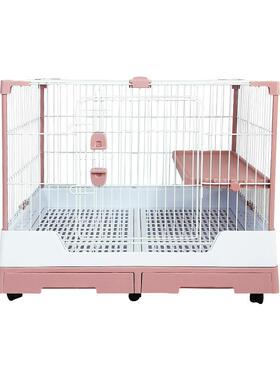 笼兔笼豪R81RPRO家用兔笼子宠物兔笼兔笼子华兔笼室内大兔R7161